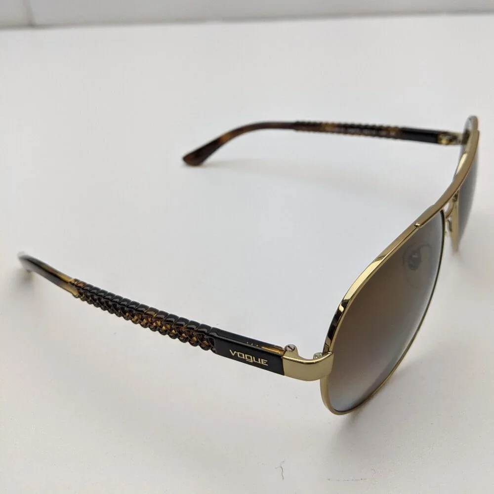 🕶️ Vogue VO3997-S 848/T5 Polarized Aviator Sunglasses 58/14-135 / ALH759🕶️